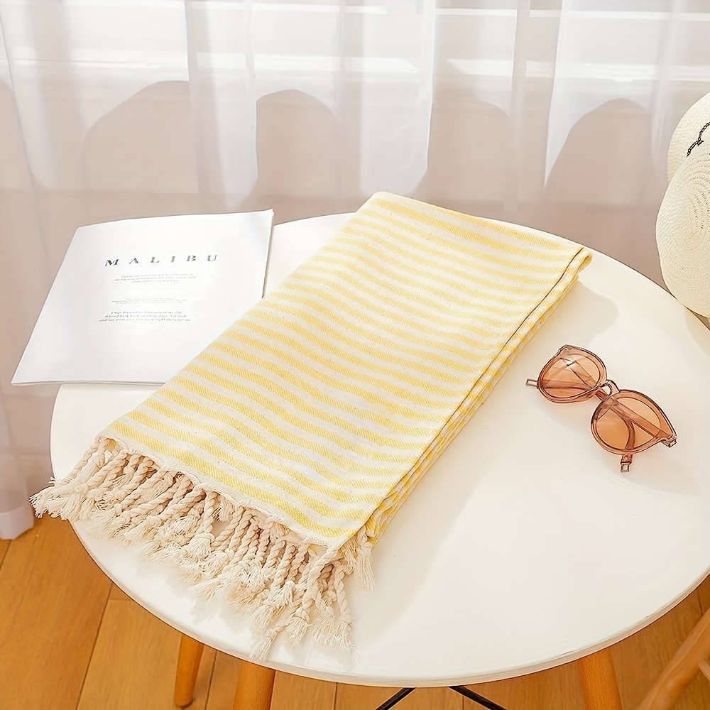 トルコクラシックシリーズビーチタオル、特大サイズ着用可能トル - Spa Towel のレビューと価格