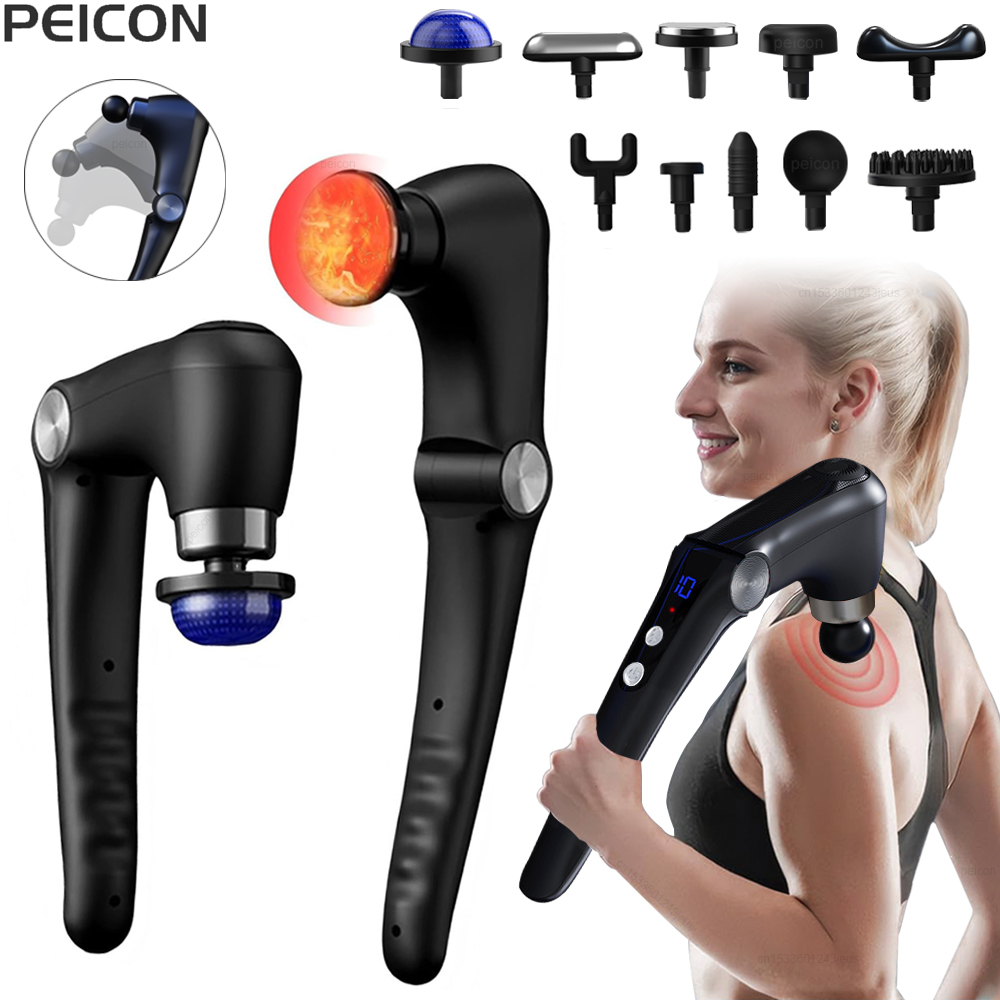 筋膜マッサージガン肩マッサージ機電気筋肉マッサージガン高周波 - Massage Gun のレビューと価格