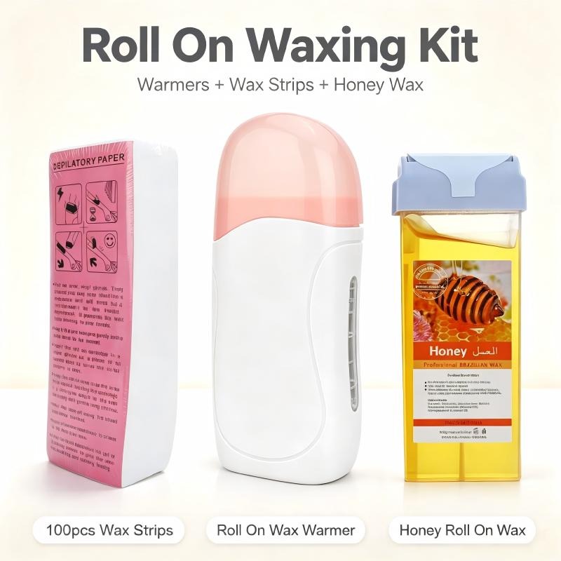 女性用家庭用脱毛キット ロールオンワックスウォーマー ハニー - Wax Warmer のレビューと価格
