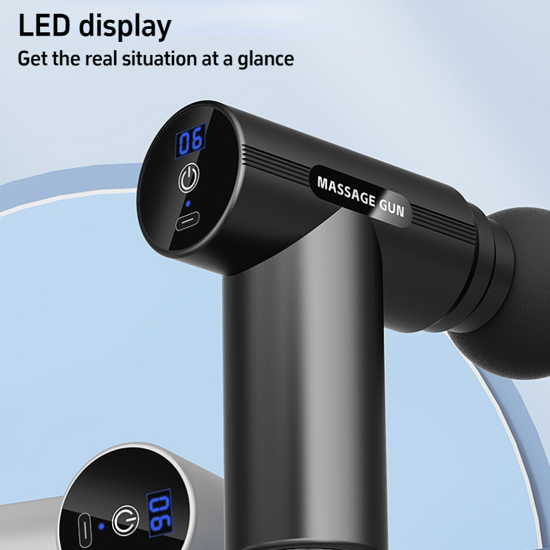 電気筋肉マッサージガン,体,首,背中,深部組織,筋肉のリラク - Massage Gun のレビューと価格