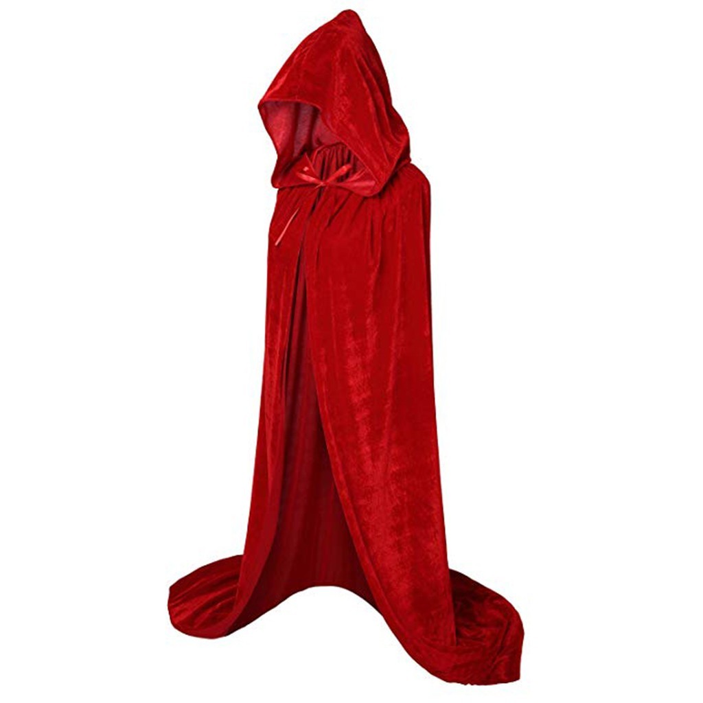 ハロウィンマント ゴシックフード付きマント 大人用エルフ魔女 - Bathrobe のレビューと価格