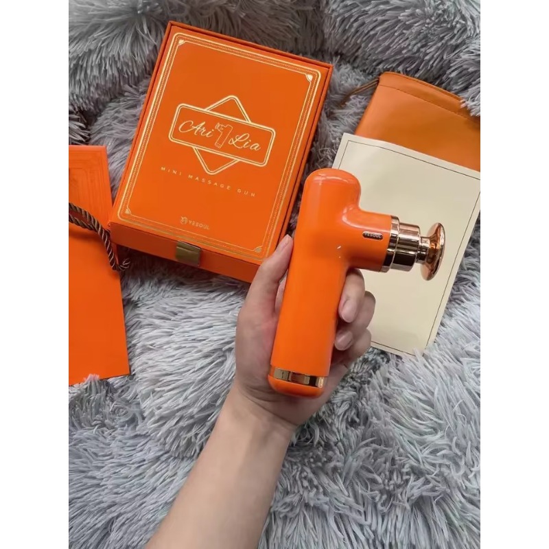 ミニフィットネス マッサージガン 3つのヘッド ブラシレスモ - Massage Gun のレビューと価格