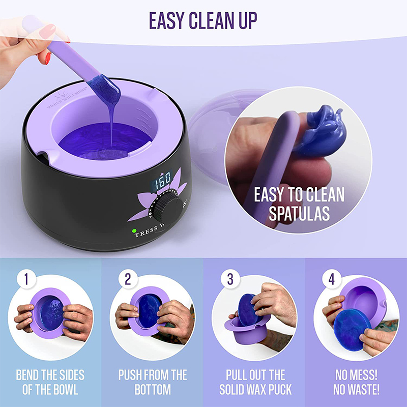 脱毛用再利用可能ワックスポットボウル 脱毛ワックス交換用ポッ - Wax Warmer のレビューと価格