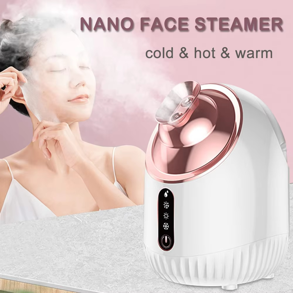 フェイシャルスチーマー 冷温ミスト加湿器 フェイスサウナ ベ - Face Steamer のレビューと価格