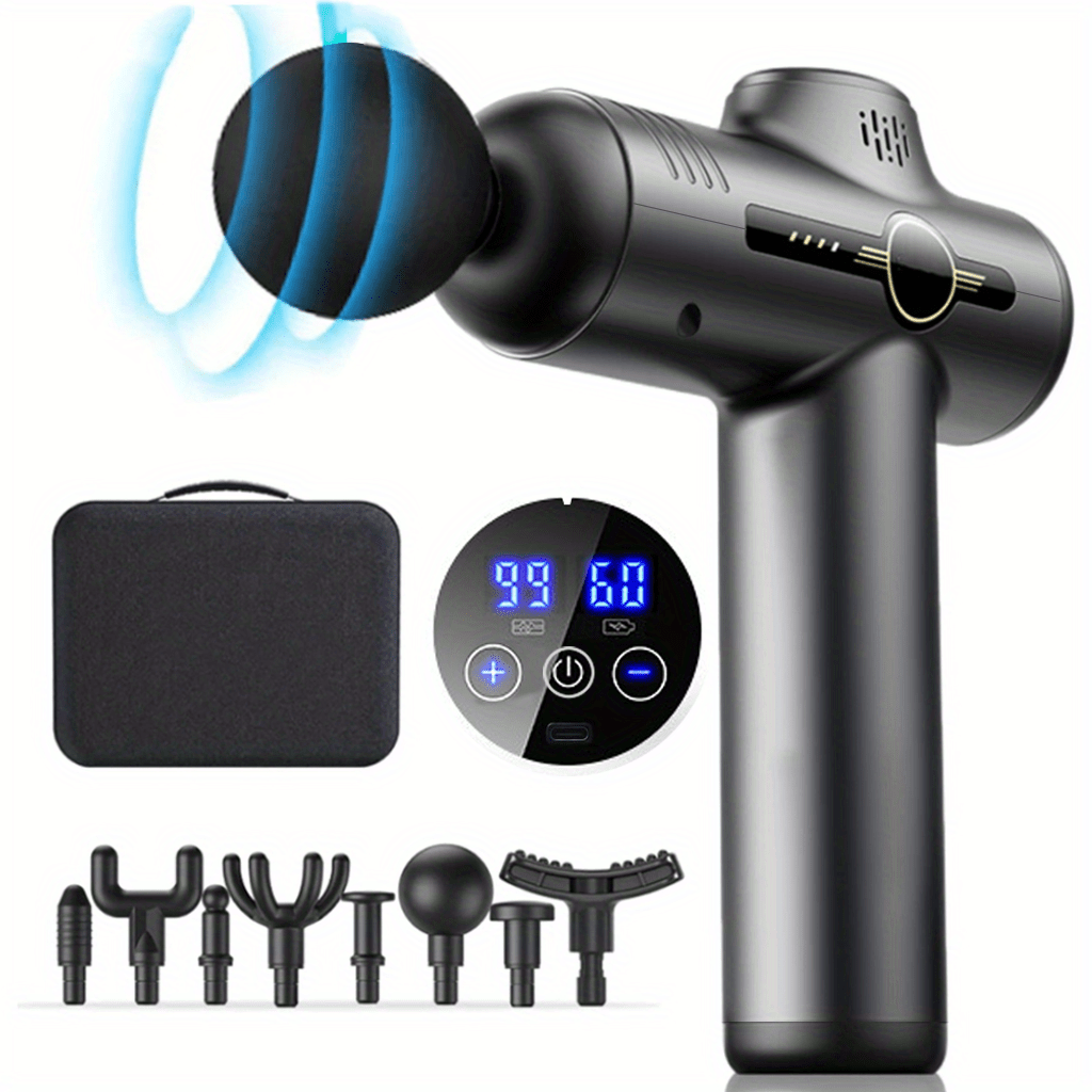 99 レベルマッサージガン筋膜深部筋肉リラックスボディネック - Massage Gun のレビューと価格