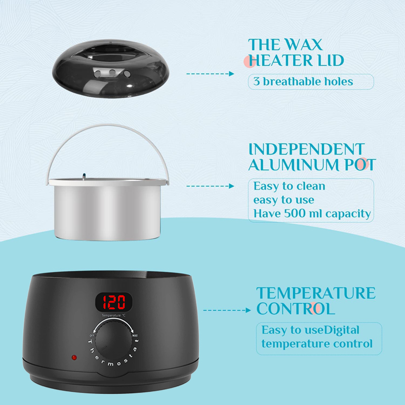 2026年新型 500ml ワックスヒーターマシン 脱毛用ワ - Wax Warmer のレビューと価格